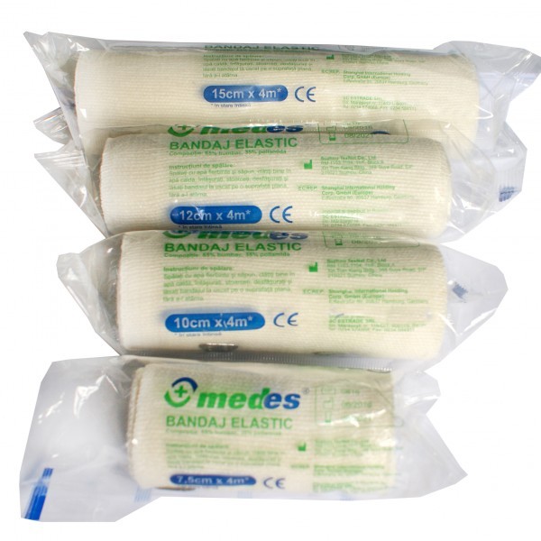 Consumabile medicale - MEDES BANDAJ ELASTIC 15CMX4M, axafarm.ro