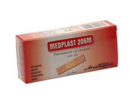 Consumabile medicale - MEDPLAST 2X6CM 20BUC, axafarm.ro