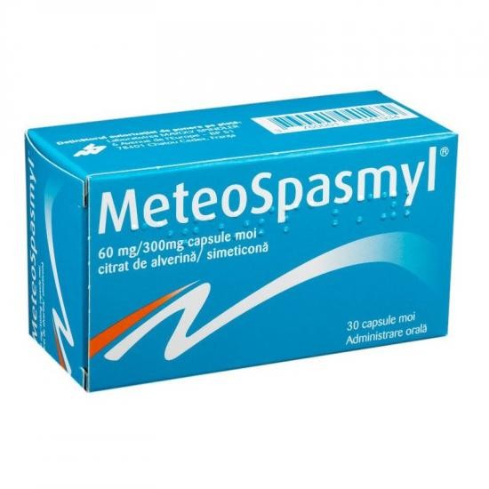 Medicamente fără prescripție medicală - METEOSPASMYL x 30 CAPS. MOI FARA CONCENTRATIE LAB MAYOLY SPINDLER, axafarm.ro
