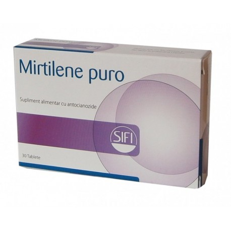 Vitamine și minerale - MIRTILENE PURO 30CP SIFI, axafarm.ro