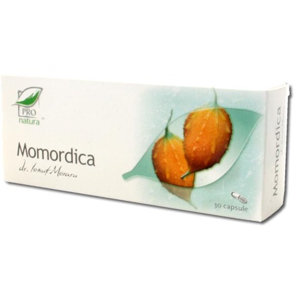Medicamente fără prescripție medicală - MOMORDICA X 30 CPS MEDICA, axafarm.ro