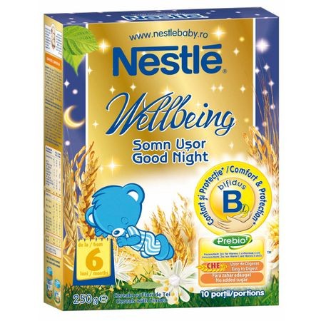 Ceaiuri - NESTLE SOMN USOR FLORI TEI 250G, axafarm.ro