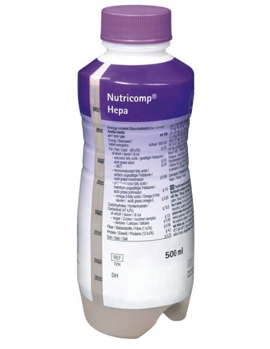 Nutriție - NUTRICOMP HEPA CIOCOLATA 500ML, axafarm.ro