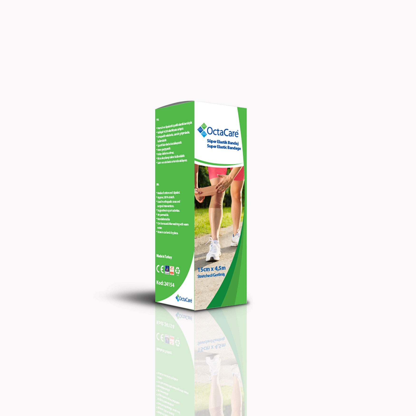 Consumabile medicale - OCTACARE FESI SUPER ELASTICE 4.5 M x 15CM, axafarm.ro