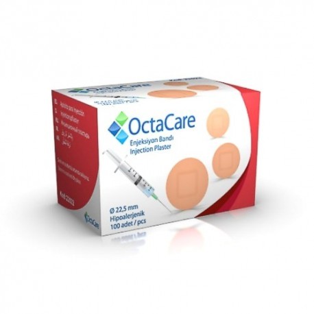 Consumabile medicale - OCTACARE PLASTURI POST INJECTII 100BUC, axafarm.ro