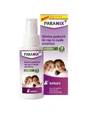 Tratamente - PARANIX SPRAY ANTIPARAZITAR 100ML+ PIEPTENE GRATIS OMEGA PHARMA, axafarm.ro