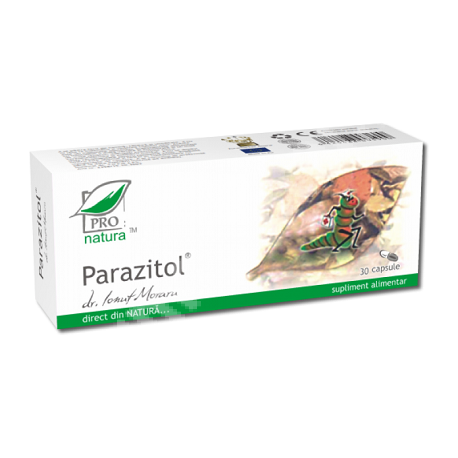 Afecțiuni digestive - PARAZITOL X30CP, axafarm.ro