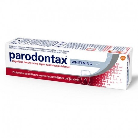 Pastă de dinți - PARODONTAX WHITENING PASTA DE DINTI 75 ML, axafarm.ro