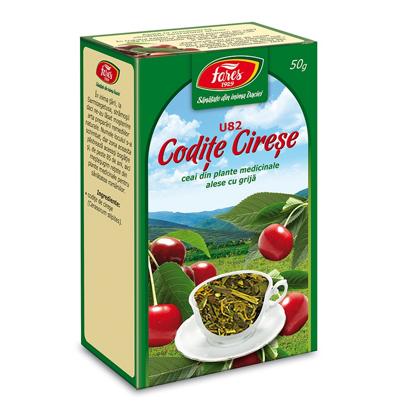 Ceaiuri - PLAFAR CEAI COZI CIRESE 50GR, axafarm.ro