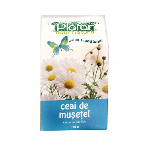 Ceaiuri - PLAFAR CEAI MUSETEL 50G, axafarm.ro