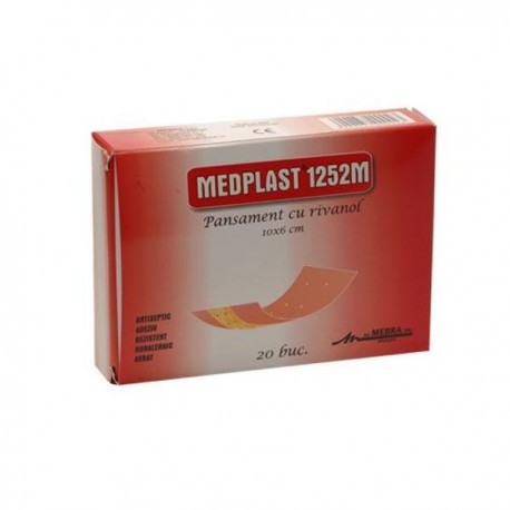 Consumabile medicale - PLASTURI RIVANOL 10X6CM, axafarm.ro