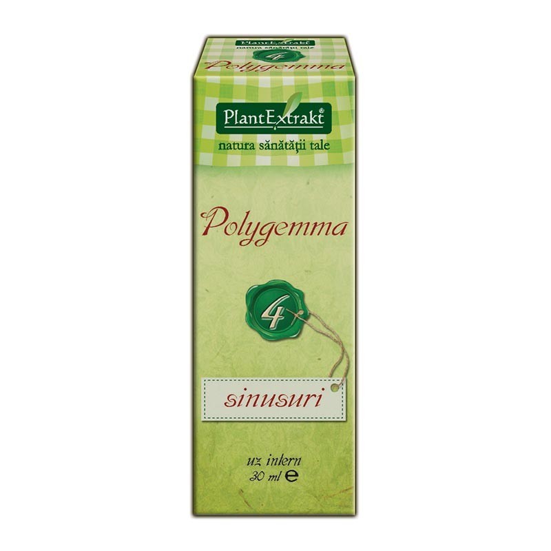 Drajeuri și spray-uri - POLYGEMMA NR 4 SINUSURI 30 ML, axafarm.ro