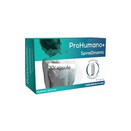 Memorie și concentrare - PROHUMANO+SPINEDINAMIC 30CAPS PHARMALINEA, axafarm.ro