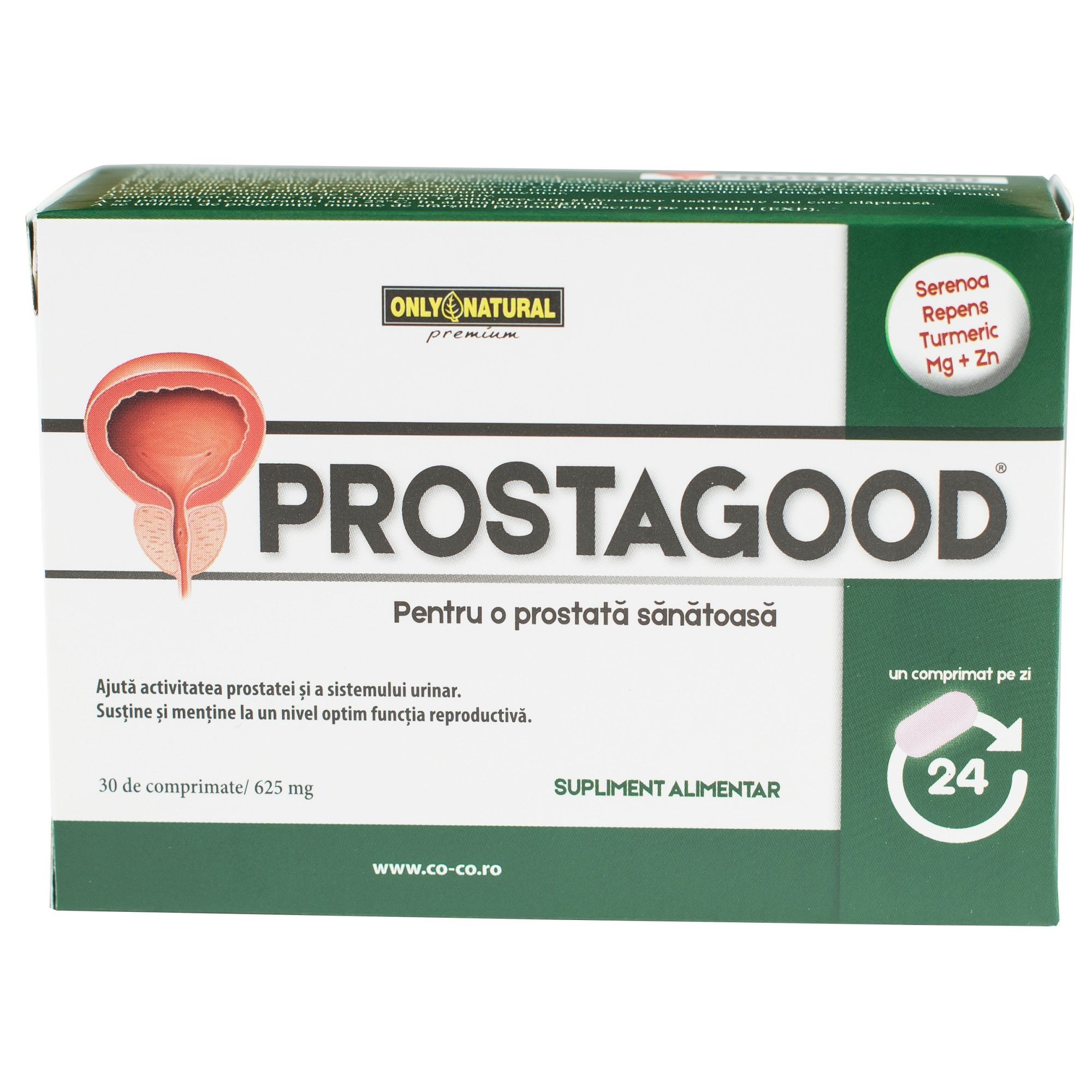 Aparat genital - PROSTAGOOD 625MG 30CAPS ONLY NATURAL, axafarm.ro