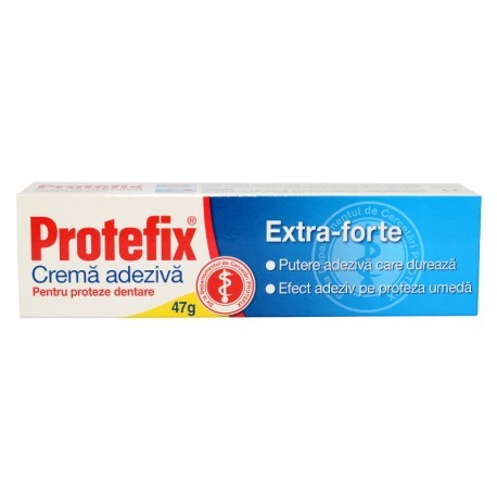 Protetică dentară - PROTEFIX CREMA ADEZIVA EXTRA FORTE X 40 ML QUEISSER PHARMA, axafarm.ro