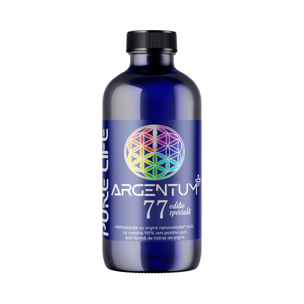 Argentum - PURE LIFE ARGENTUM+ EDITIE SPECIALA 77PPM MASURA GRADATA 240ML, axafarm.ro