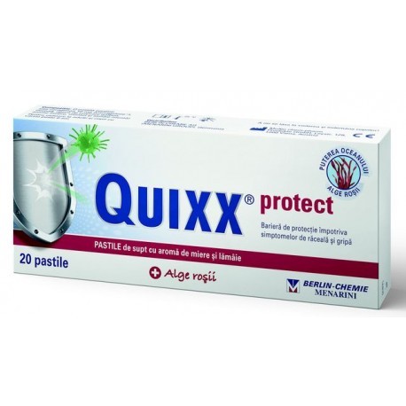 Spray și unguent nazal - QUIXX Protect x 20 pastile, axafarm.ro