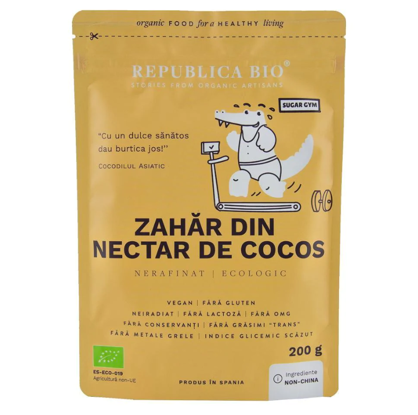 Nutriție - REPUBLICA BIO FULGISORI BIO DE PORUMB CROCANTI SI FARA ZAHAR, FARA GLUTEN, ECOLOGIC, 225G, axafarm.ro