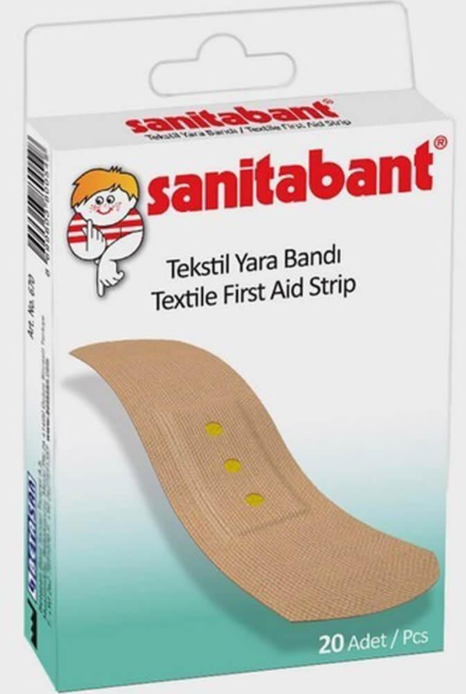 Consumabile medicale - SANITABANT TEXTILE STRIPS 20BUC, axafarm.ro