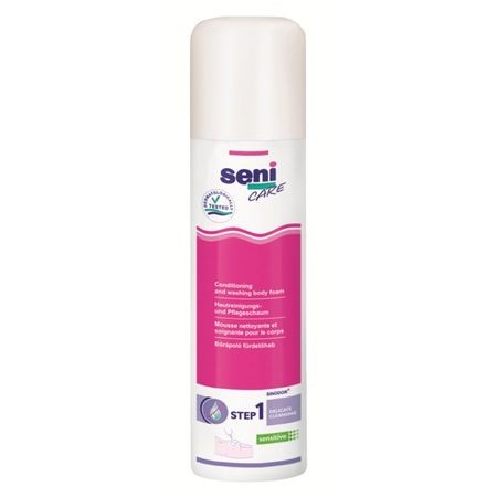 Scutece pentru adulți - SENI CARE SPUMA CURATARE SI INGRIJIRE CORP 500ML, axafarm.ro