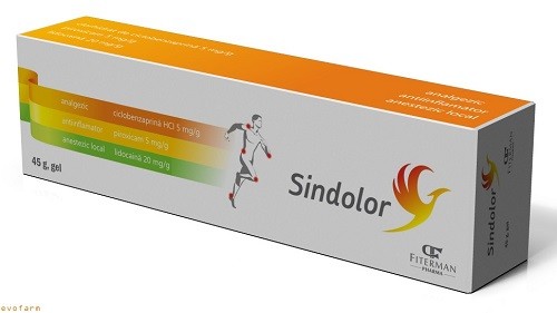 Medicamente fără prescripție medicală - SINDOLOR x 1 GEL FARA CONCENTRATIE FITERMAN PHARMA S R, axafarm.ro