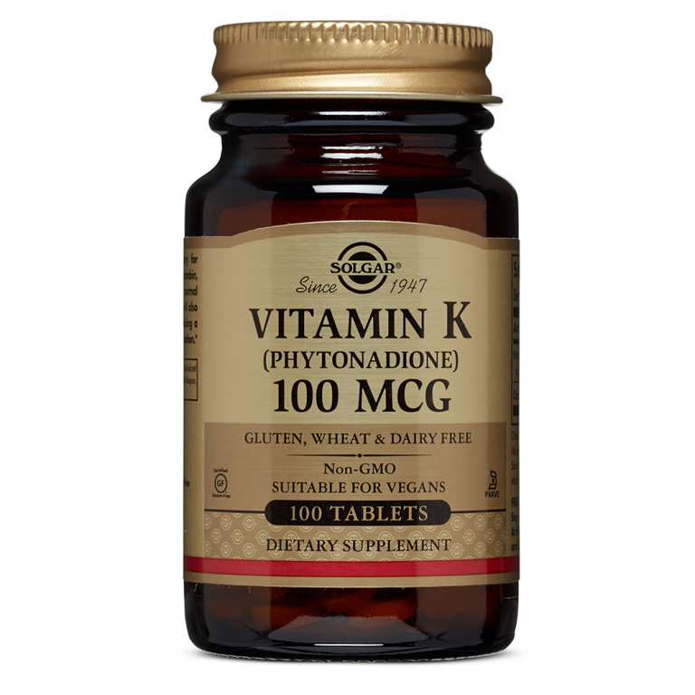 Vitamine și Minerale Solgar Vitamina K1 100mcg 100cp G12908 5053