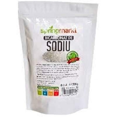 Nutriție - SPRINGMARKT BICARBONAT DE SODIU ALIMENTAR 500G, axafarm.ro