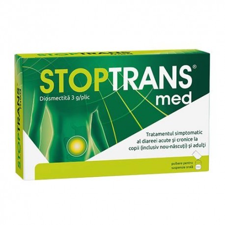 Afecțiuni digestive - STOPTRANS MED X 10 PL CUT, axafarm.ro