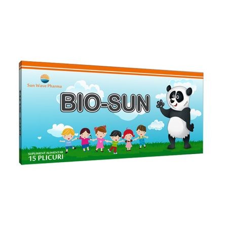 Afecțiuni digestive - SUN WAVE BIO SUN 15PLICURI, axafarm.ro