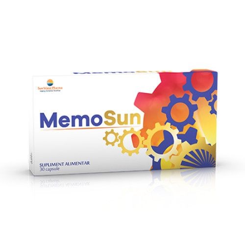 Memorie și concentrare - SUN WAVE MEMOSUN 30CAPS, axafarm.ro
