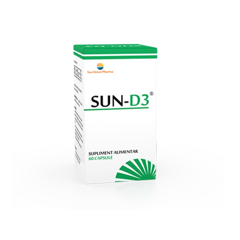 Imunitate - SUN WAVE SUN D3 60CAPS, axafarm.ro
