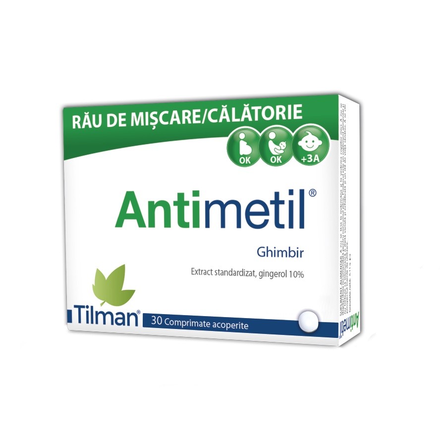 Afecțiuni digestive - TILMAN ANTIMETIL X 30CPR, axafarm.ro