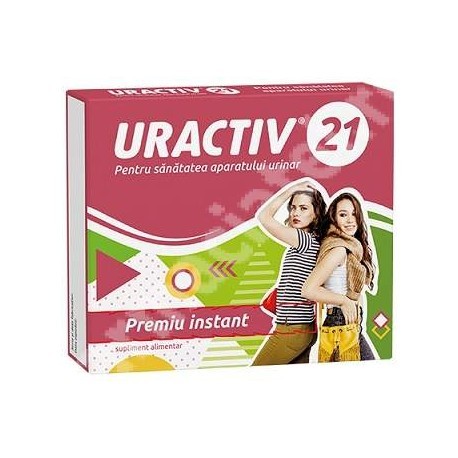 Aparat genital - URACTIV x 21 caps. + URACTIV INTIMATE WASH x 75 ml, axafarm.ro