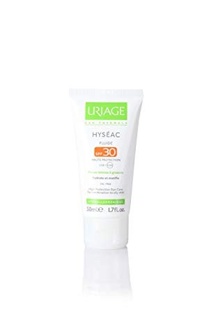 Ten acneic - URIAGE HYSEAC FLUID SPF 30 50ML, axafarm.ro