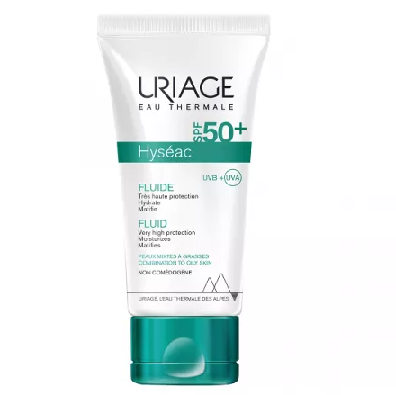 Ten acneic - URIAGE HYSEAC FLUID SPF50+ 50ML, axafarm.ro