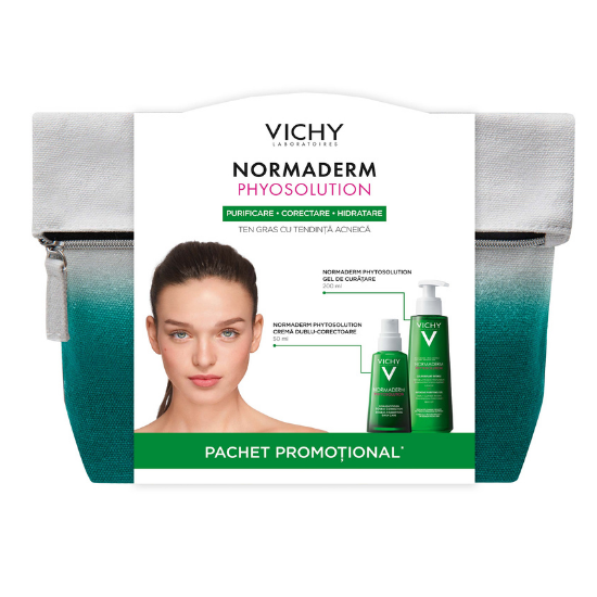 Ten acneic - VICHY PROMO NORMADERM CREMA 50ML + NORMADERM GEL DE CURATARE 200ML, axafarm.ro