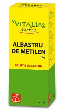 Consumabile medicale - VITALIA ALBASTRU DE METILEN SOL 25G, axafarm.ro