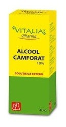 Consumabile medicale - VITALIA ALCOOL CAMFORAT 10% 40GR, axafarm.ro