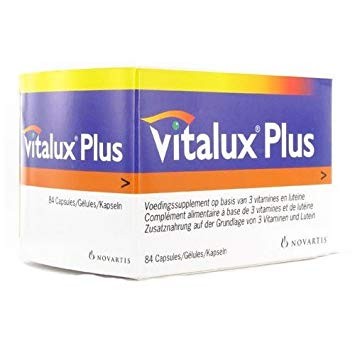 Vitamine și minerale - VITALUX PLUS 84CAPS, axafarm.ro