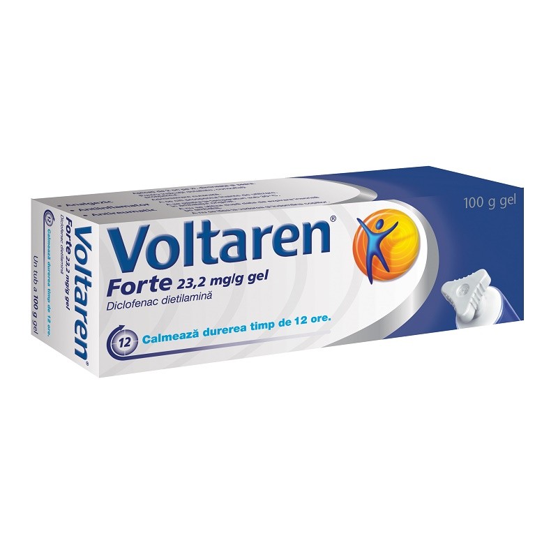Medicamente fără prescripție medicală - VOLTAREN FORTE 23,2 mg/g x 1 GEL 23,2mg/g GLAXOSMITHKLINE CONS, axafarm.ro