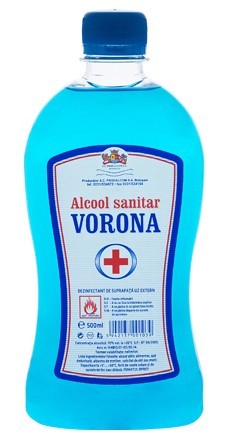 Consumabile medicale - VORONA ALCOOL SANITAR 70% 500ML, axafarm.ro
