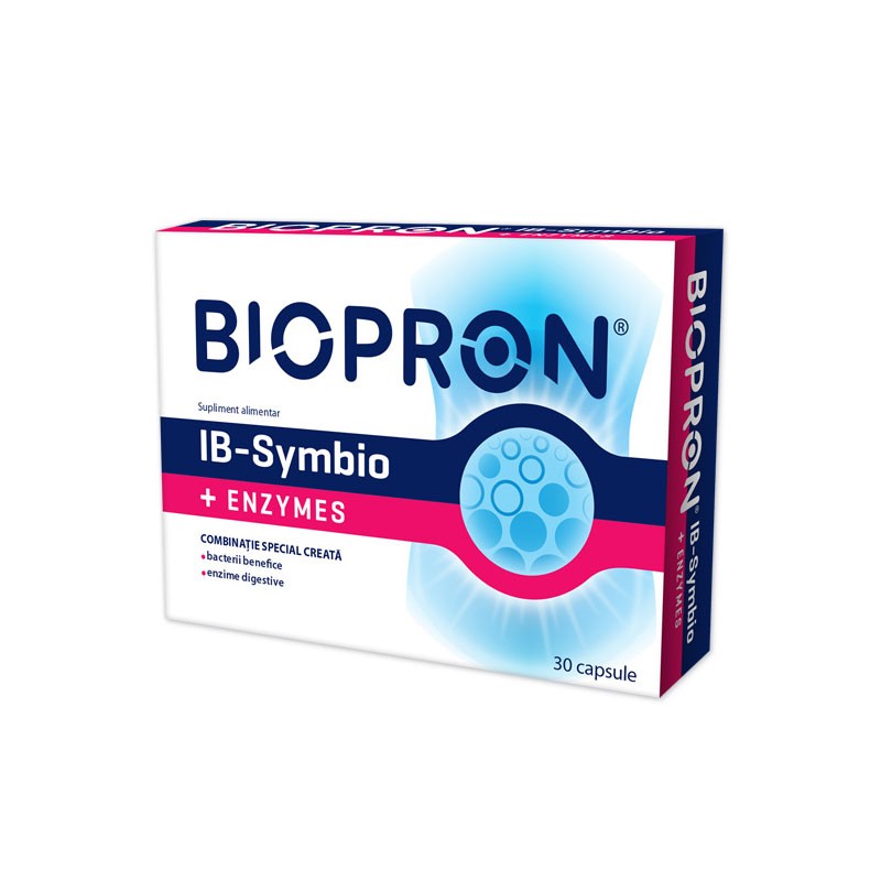 Vitamine și minerale - WALMARK BIOPRON IB-SYMBIO+ENZYMES 30 CPS, axafarm.ro