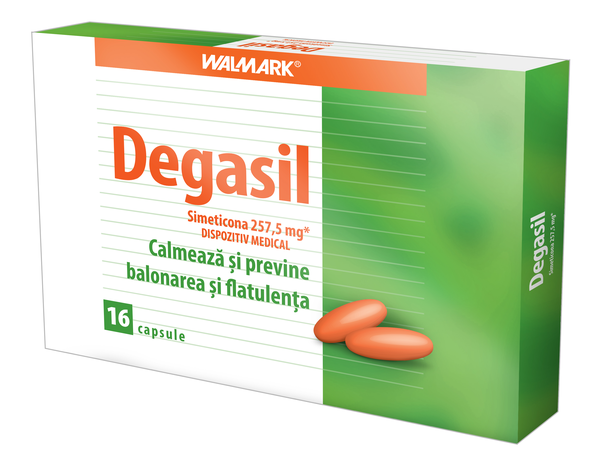 Afecțiuni digestive - WALMARK DEGASIL 16CAPS, axafarm.ro