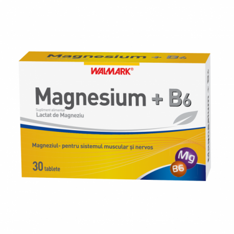 Vitamine și minerale - WALMARK MAGNESIUM + B6 CUT, axafarm.ro