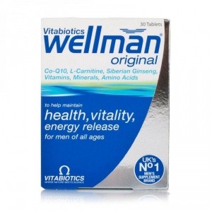 Vitamine și minerale - WELLMAN  30CP VITABIOTICS, axafarm.ro