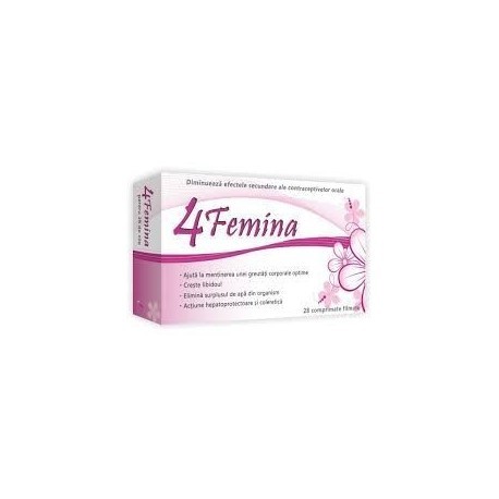 Vitamine și minerale - ZDROVIT 4FEMINA 28CP, axafarm.ro