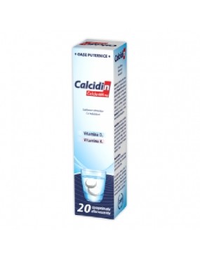 Vitamine și minerale - ZDROVIT CALCIDIN 20CP EFF, axafarm.ro