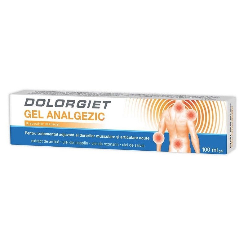 Unguente, creme, geluri - ZDROVIT DOLORGIET GEL 100ML, axafarm.ro