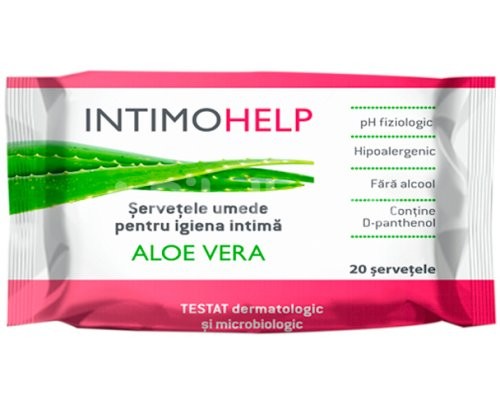 Igienă intimă - ZDROVIT INTIMOHELP SERVETELE IGIENA INTIMA 20BC, axafarm.ro