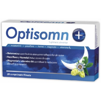 Somn liniștit - ZDROVIT OPTISOMN 28CP, axafarm.ro